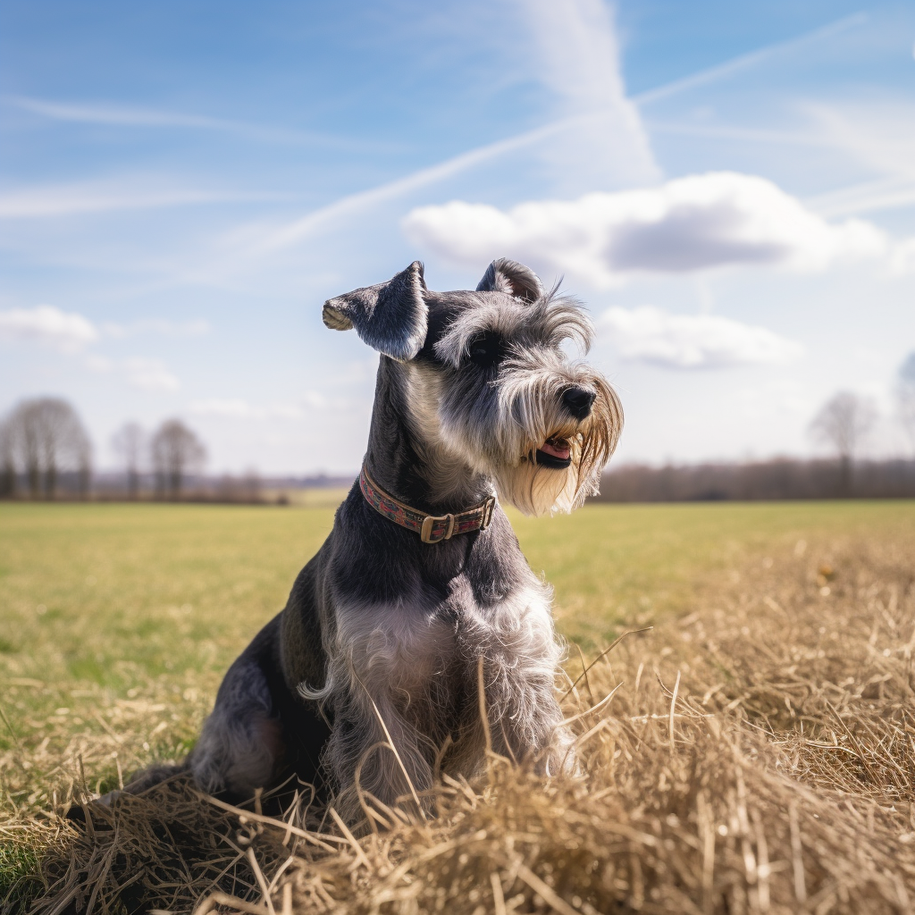 Miniature schnauzer top harness size