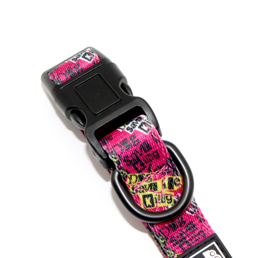 Topdog Dog Save the King Dog Collar
