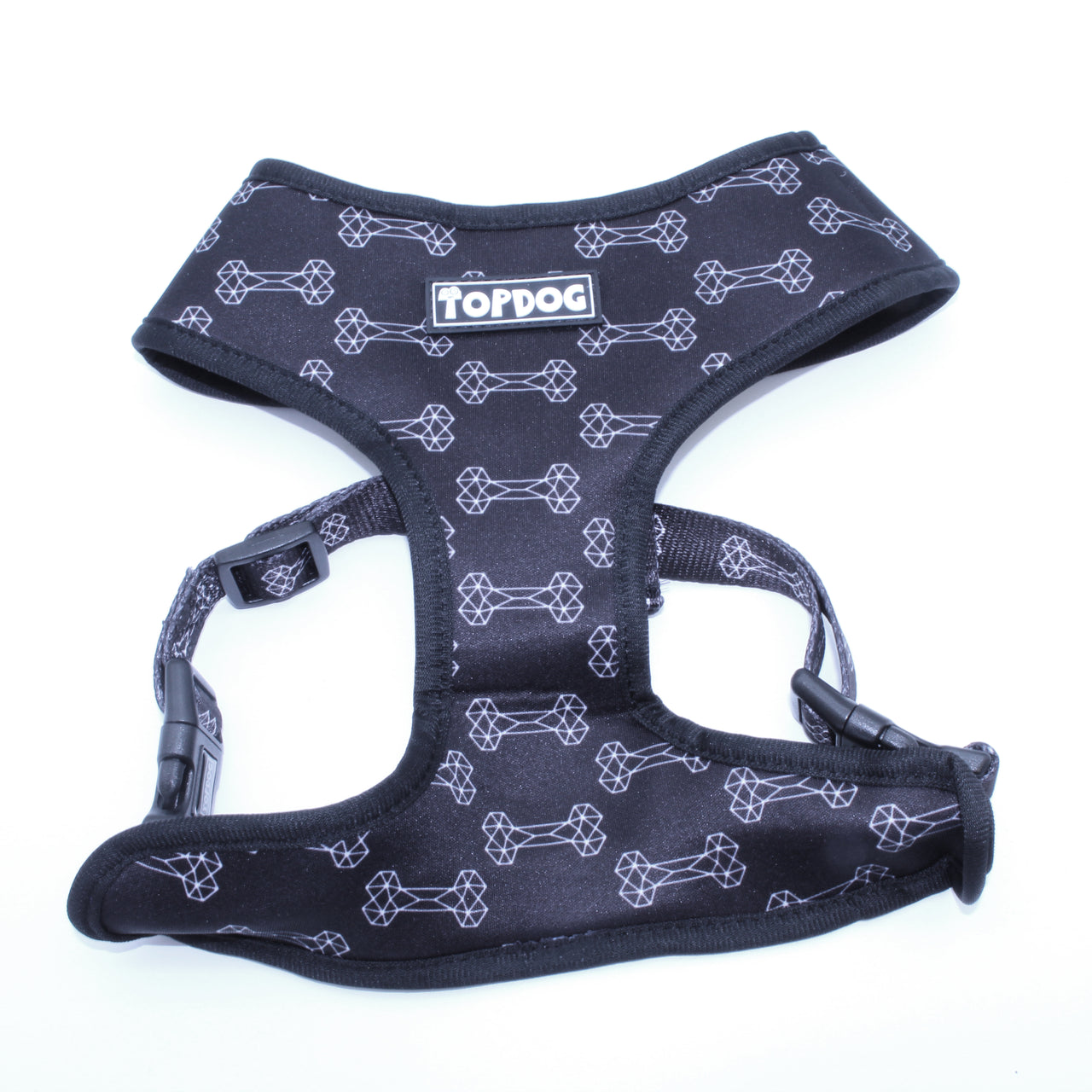 GIve the Dog a Bone Topdog Reversible Dog Harness