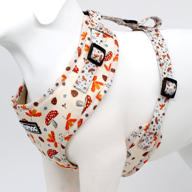 TopDog Harnesses Woodland Treasures Reversal Harness Front View
