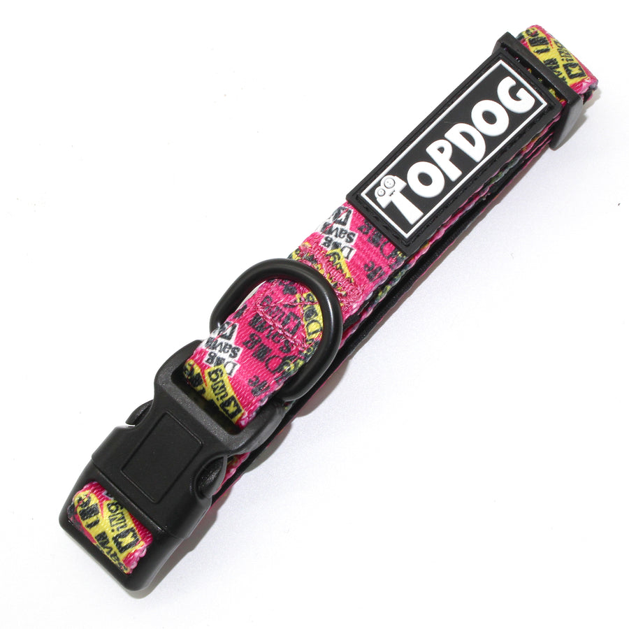 Topdog Dog Save the King Dog Collar
