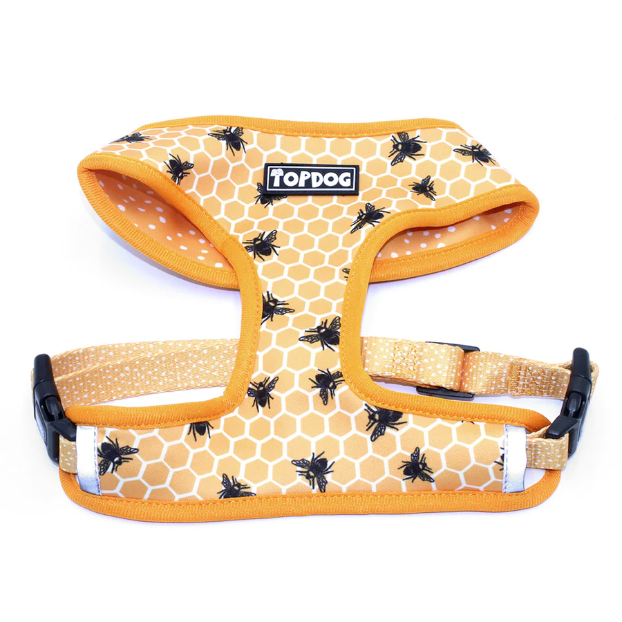 Topdog Bee KInd reversible dog harness