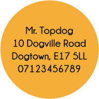 Thumbnail for Yellow Spots - ID Tag - TopDog Harnesses
