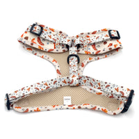 Thumbnail for Topdog Harnesses Woodland treasures reversable dog harness back view