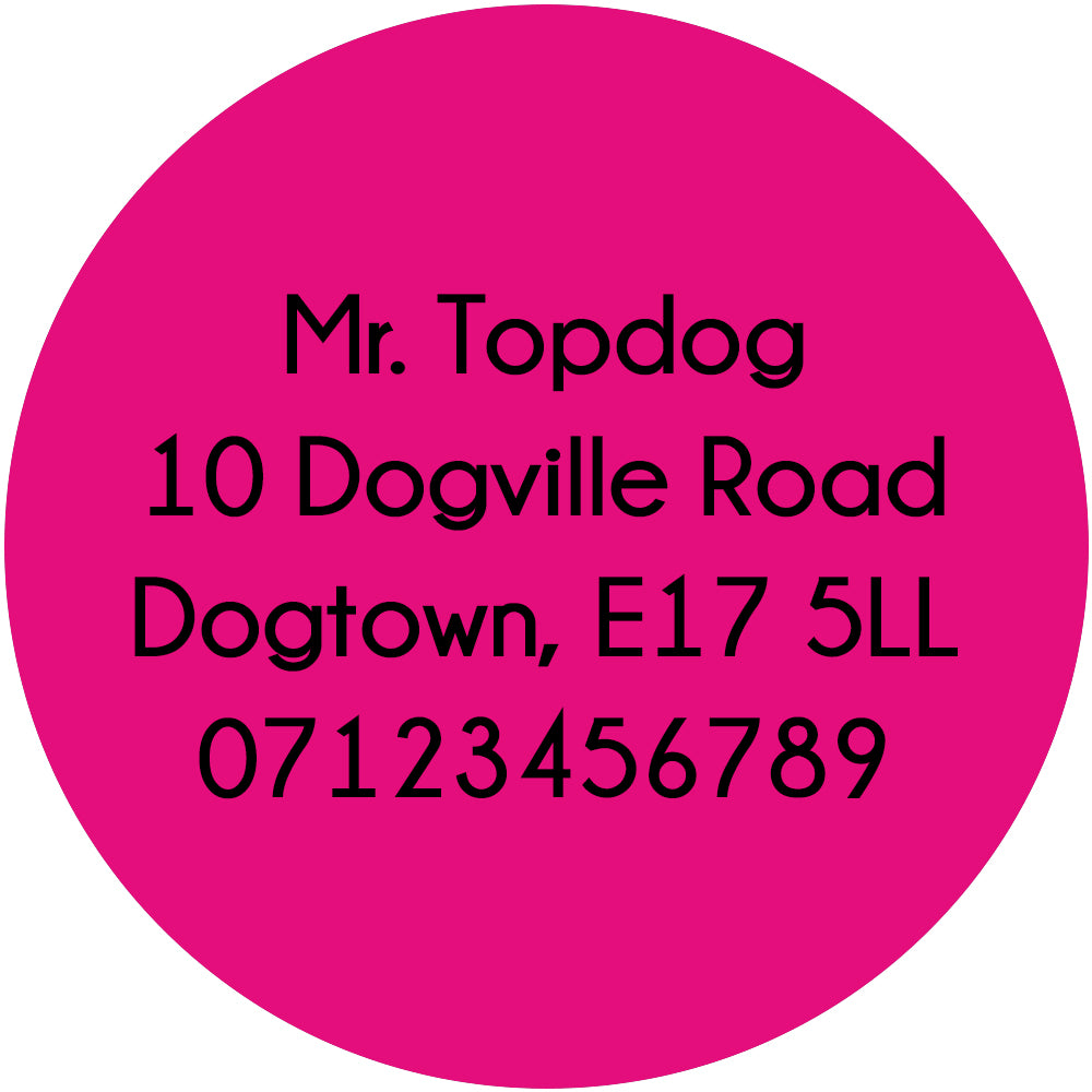 Butterfly - ID Tag - TopDog Harnesses