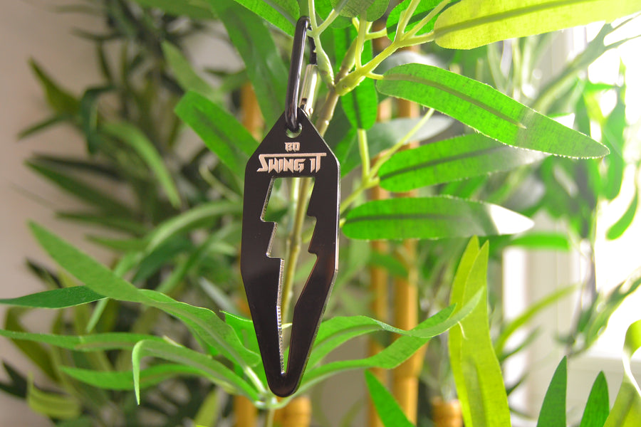 TopDog Harnesses Black Swing It Poo Bag holder