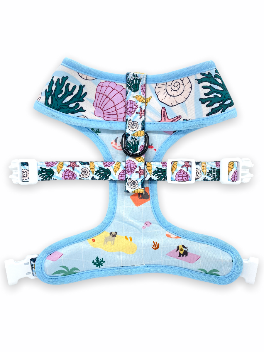 Shore Thing – Reversible and adjustable dog harness